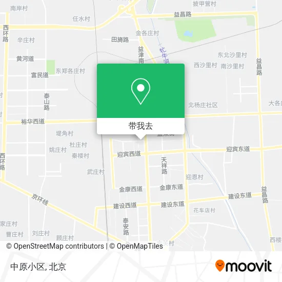 中原小区地图