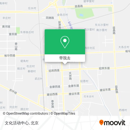 文化活动中心地图