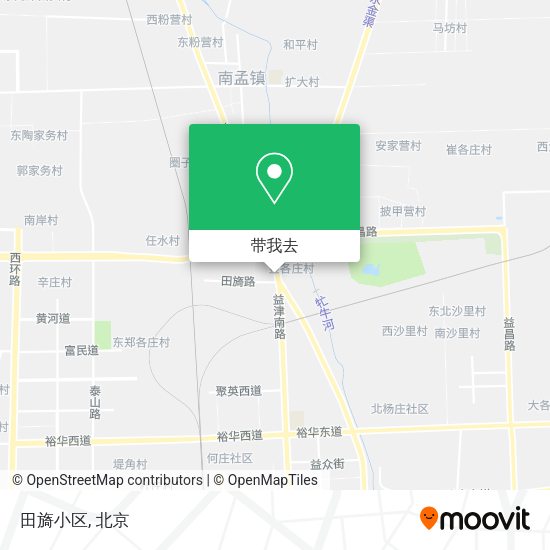 田旖小区地图