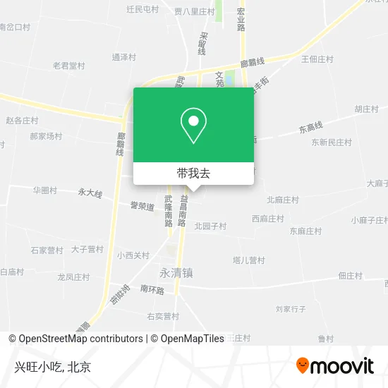 兴旺小吃地图