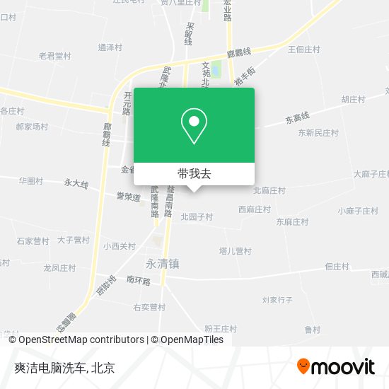 爽洁电脑洗车地图