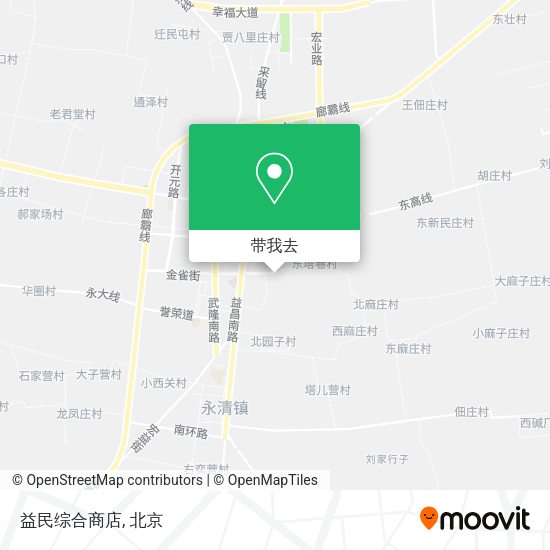 益民综合商店地图