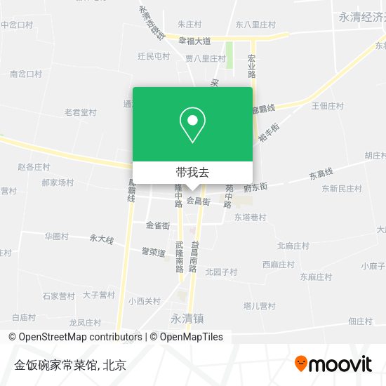 金饭碗家常菜馆地图