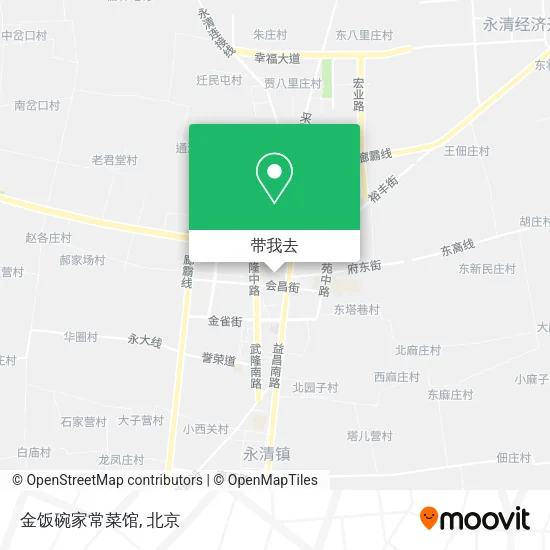 金饭碗家常菜馆地图