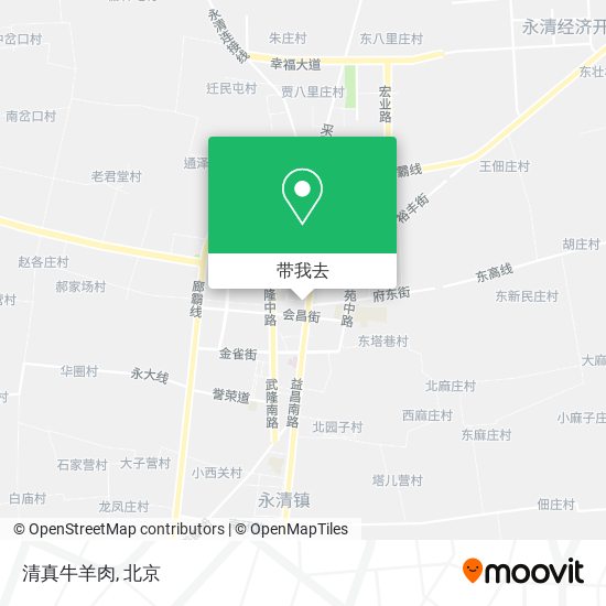 清真牛羊肉地图