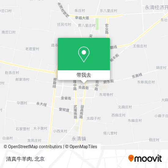 清真牛羊肉地图