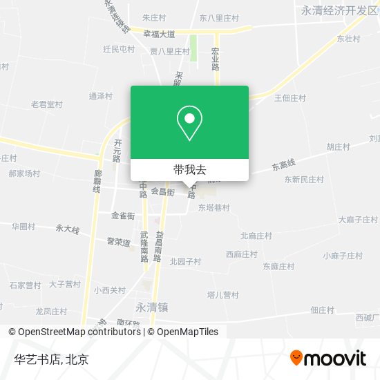华艺书店地图