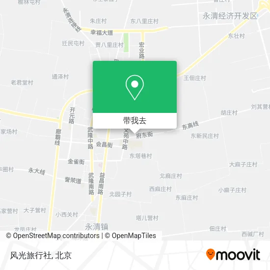 风光旅行社地图