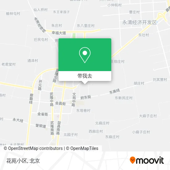 花苑小区地图