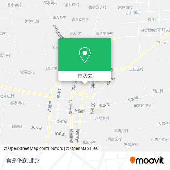 鑫鼎华庭地图
