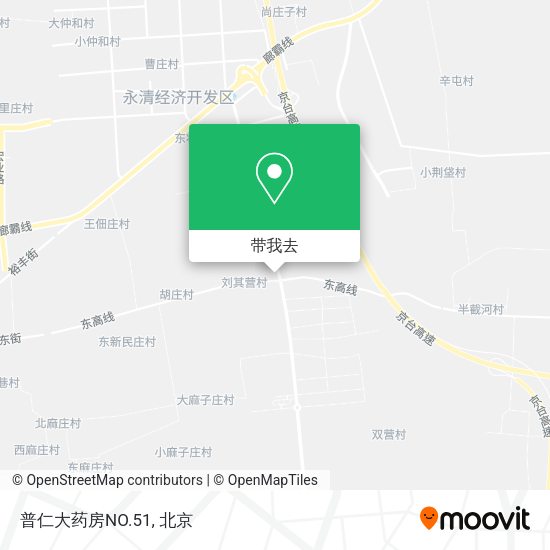 普仁大药房NO.51地图