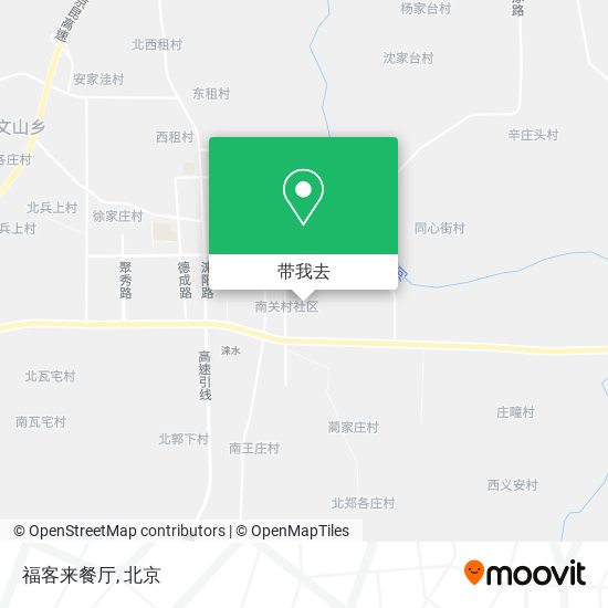 福客来餐厅地图