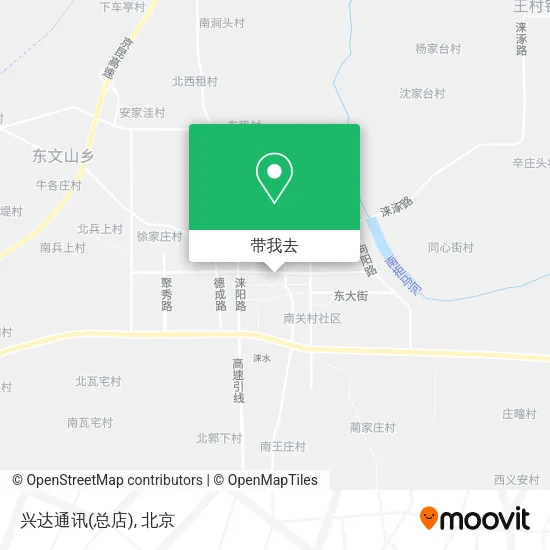 兴达通讯(总店)地图