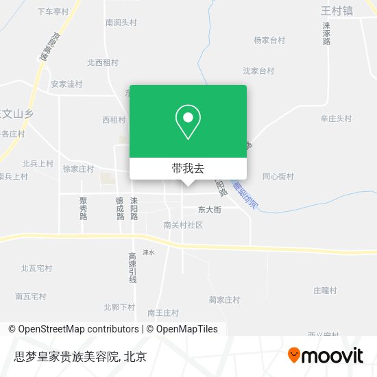 思梦皇家贵族美容院地图