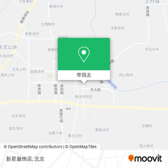 新星服饰店地图