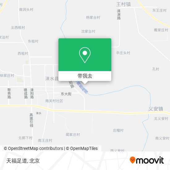 天福足道地图
