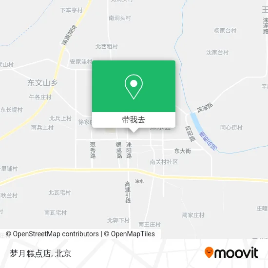 梦月糕点店地图