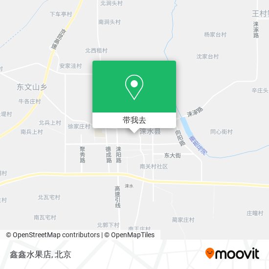 鑫鑫水果店地图