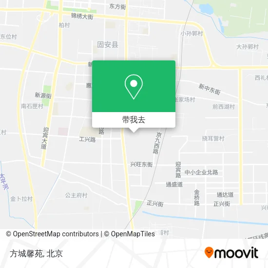 方城馨苑地图