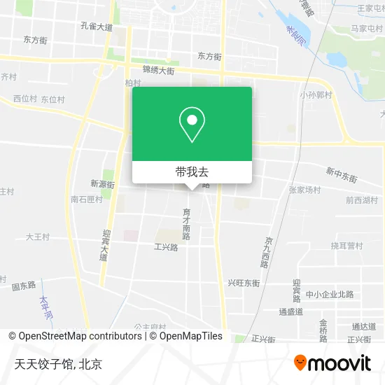 天天饺子馆地图