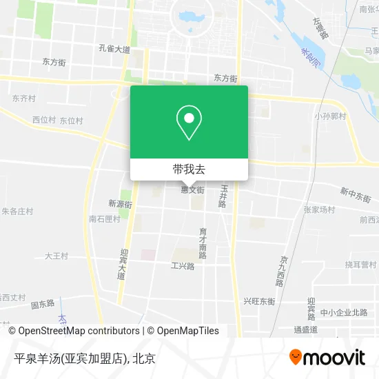 平泉羊汤(亚宾加盟店)地图