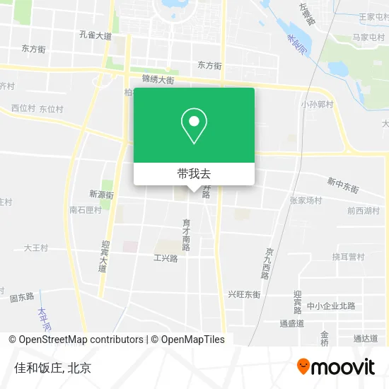 佳和饭庄地图