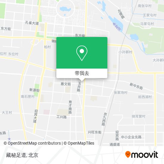 藏秘足道地图