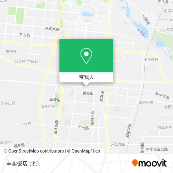 丰实饭店地图