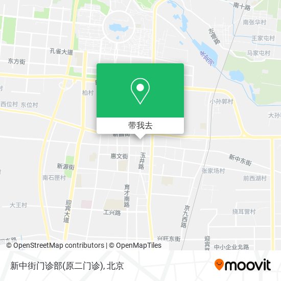 新中街门诊部(原二门诊)地图