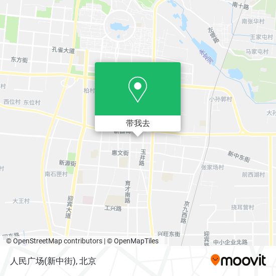 人民广场(新中街)地图