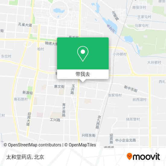 太和堂药店地图