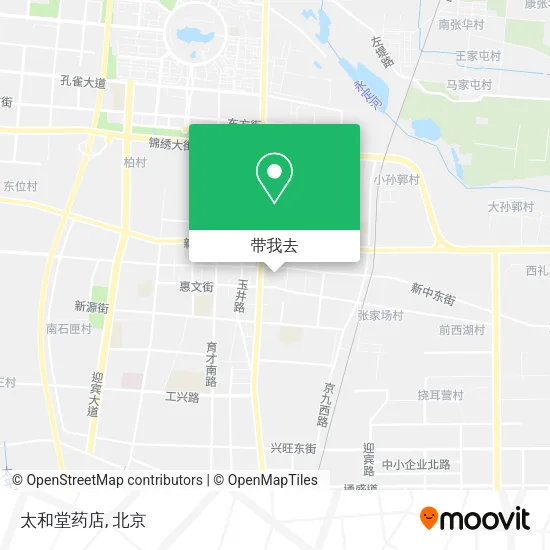 太和堂药店地图