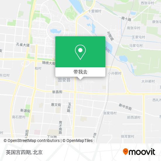 英国宫四期地图