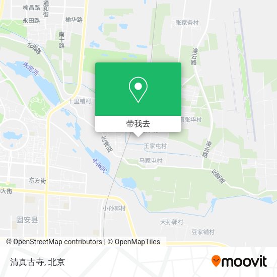 清真古寺地图