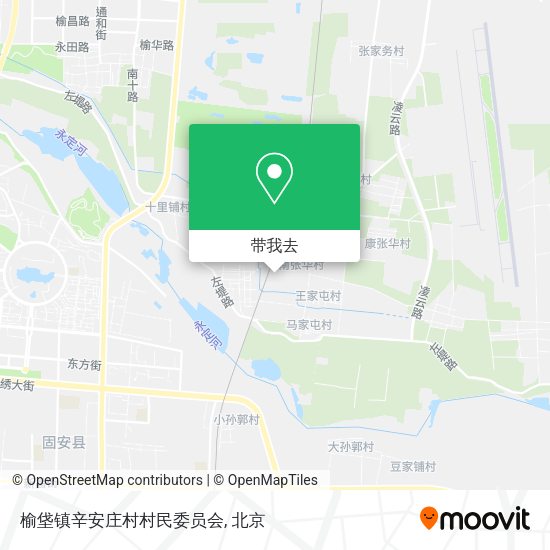 榆垡镇辛安庄村村民委员会地图