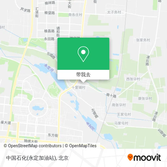 中国石化(永定加油站)地图