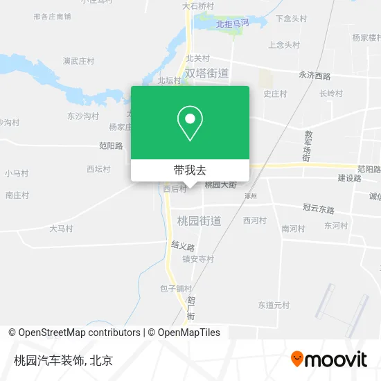 桃园汽车装饰地图