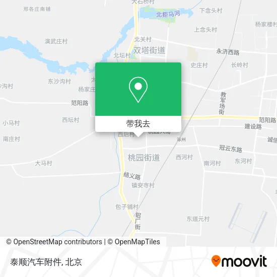 泰顺汽车附件地图
