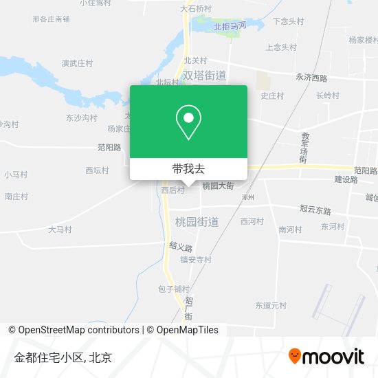 金都住宅小区地图