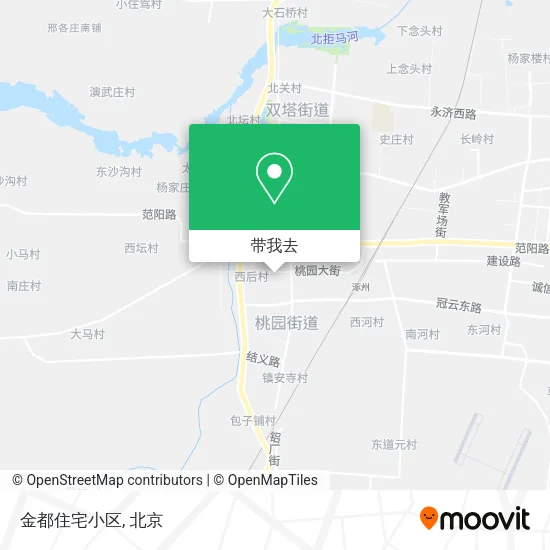 金都住宅小区地图