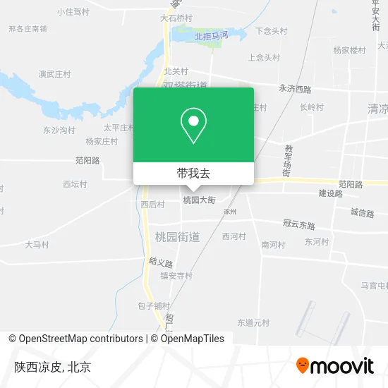 陕西凉皮地图