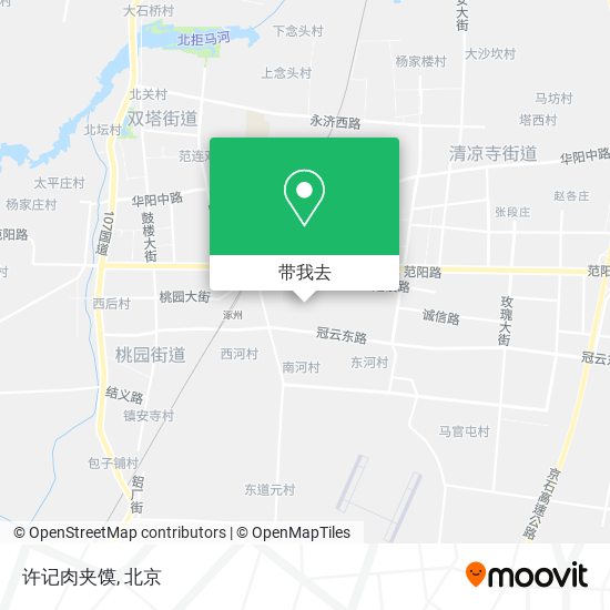 许记肉夹馍地图