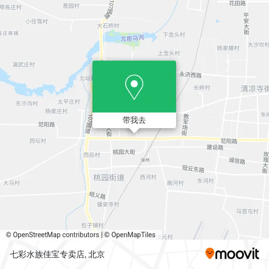 七彩水族佳宝专卖店地图