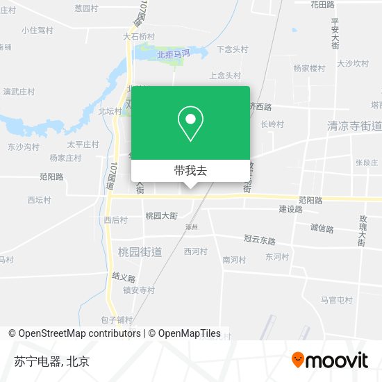 苏宁电器地图