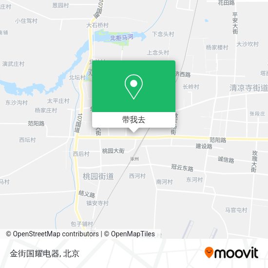 金街国耀电器地图