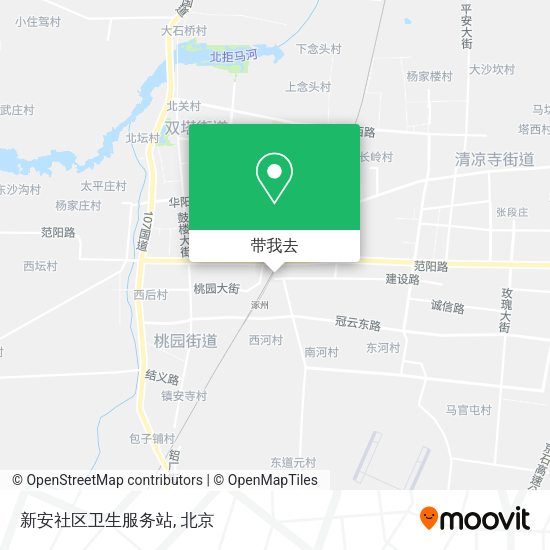 新安社区卫生服务站地图