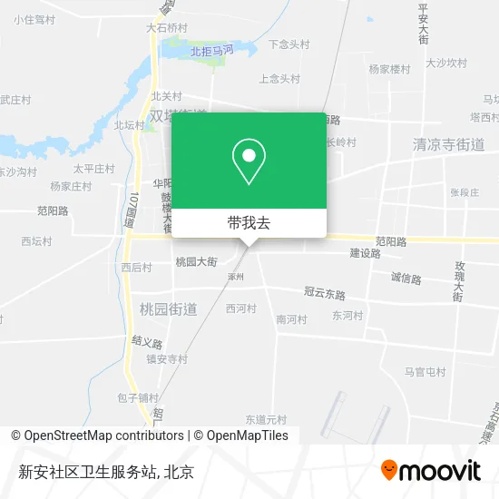 新安社区卫生服务站地图