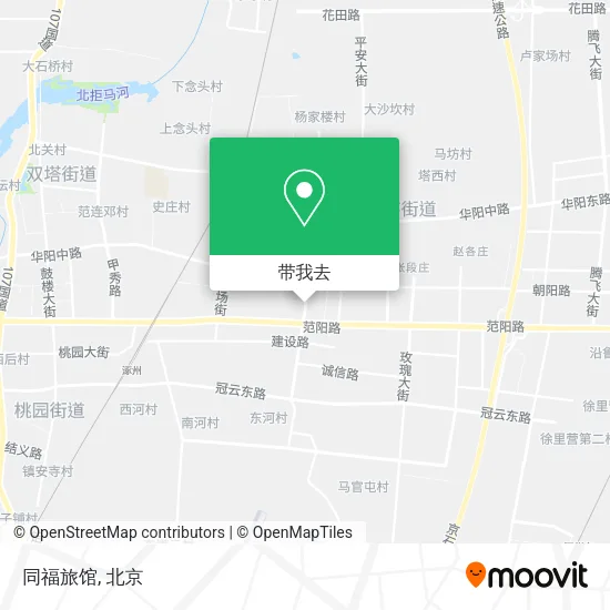 同福旅馆地图