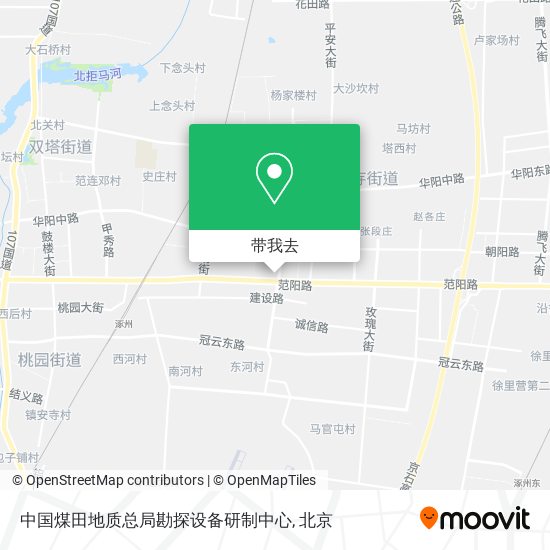 中国煤田地质总局勘探设备研制中心地图