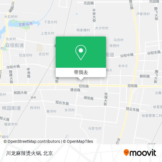 川龙麻辣烫火锅地图